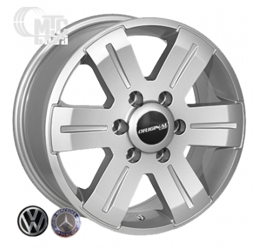 Replica Mercedes (BK562) 7x16 6x130 ET60 DIA84,1 (silver)